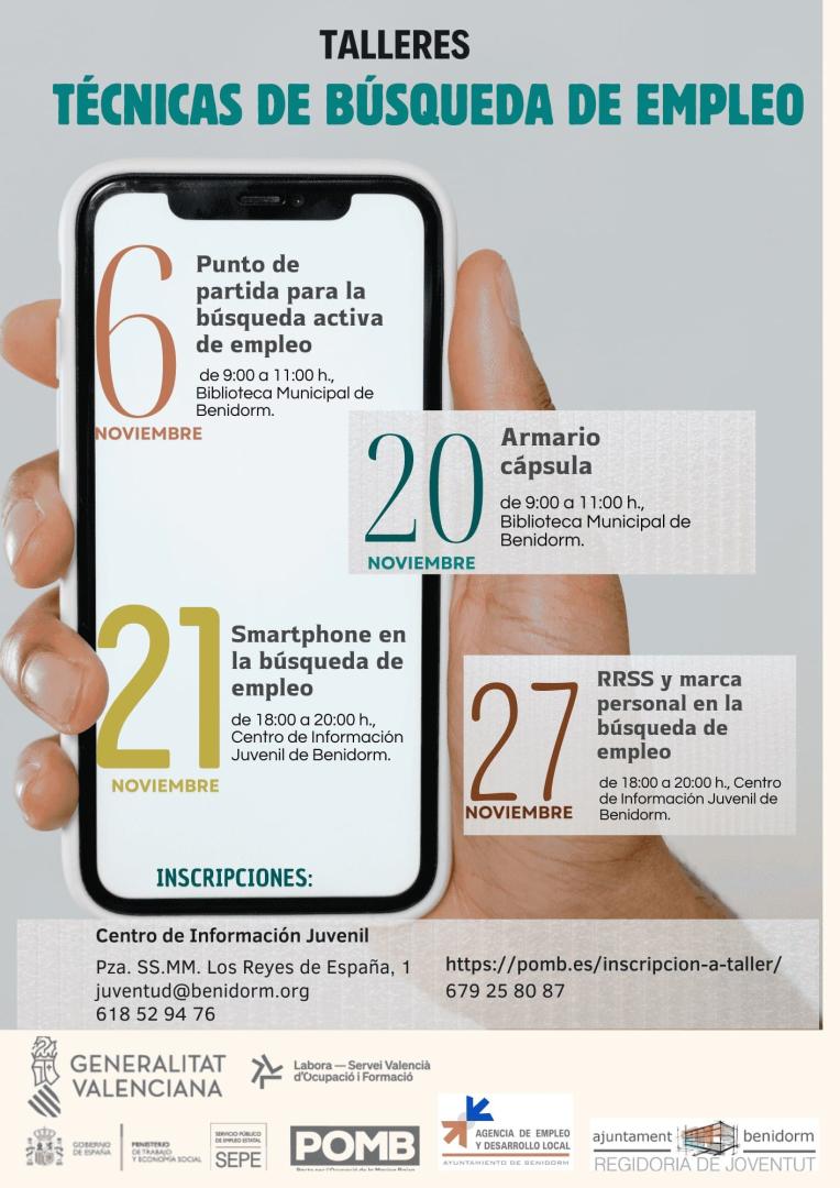 Talleres para la búsqueda de empleo 